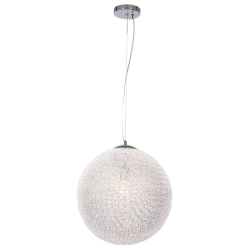 Bright Star Lighting - Polished Chrome Pendant With Clear Acrylic Cover