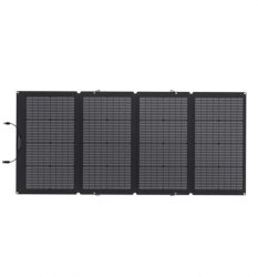 220W Bifacial Solar Panel - Black