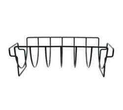 Camping Kitchen Stainless Steel Rib Smoking And Grilling Rack -35CM