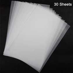 A4 Size Tracing Paper 30 Sheets 8.3 X 11.5 Inch By Tikteck For Drawing Sketching Art Tracing Light Tracing Box