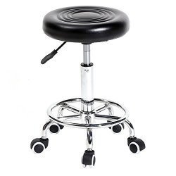 adjustable swivel stool on wheels