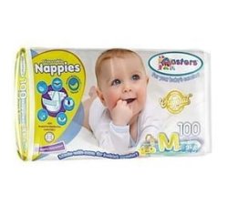 Lil Masters Basic Diapers S2 5-6KG 100'S