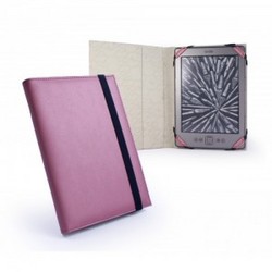 Tuff-Luv Pink Slim Cover For Amazon Kindle 4 & 6" E-ink