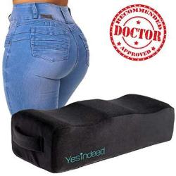 Brazilian Butt Lift Pillow ? Dr. Approved for Post Surgery Recovery Seat ?  BBL Foam Pillow + Cover Bag Firm Support Cushion Butt Support Technology 