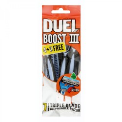 Duel Boost Iii Mens Disposable Razors Pack7s