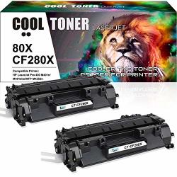 Cool Toner Compatible Toner Cartridge Replacement For Hp 80X CF280X 80A CF280A For Hp Laserjet Pro 400 M401A M401D M401N M401DN M401DNE M401DW Laserjet