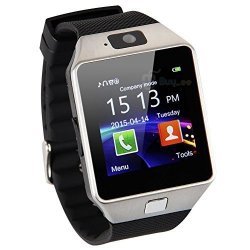 Zomtop DZ09 Bluetooth Smart Watch Touch Screen Smart Wrist Watch Phone Support Sim Tf Card With Camera Pedometer Activity Tracker For Iphone Ios Samsung