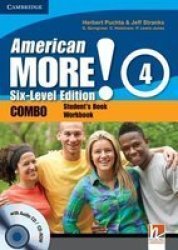 American More Six-level Edition Level 4 Combo With Audio Cd cd-rom Paperback