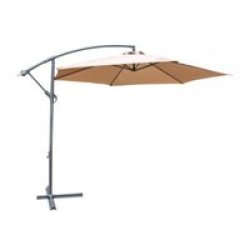 Fine Living - Vogue Cantilever Umbrella - Beige