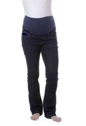 Absolute Maternity Boot Cut Jean With Over Tummy Band - Denim