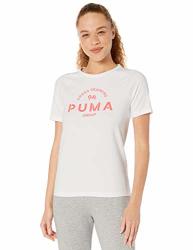 Puma Women's Xtg Graphic Top White S