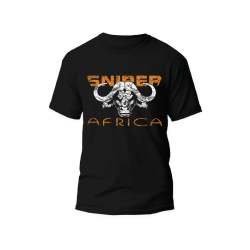 Sniper Africa Buffalo T-Shirt Black