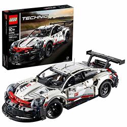 Lego Technic Porsche 911 Rsr 42096 Race Car Building Set Stem Toy For Boys And Girls Ages 10+ Features Porsche Model Car With Toy Engine 1 580 Pieces