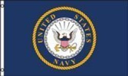 Flag Of The Us Navy Emblem 3'X5' Polyester