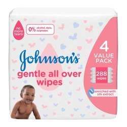 Johnson's Baby Wipes Gent All Over 288EA