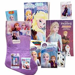 Colorboxcrate Frozen 2 Stocking Stuffer Coloring Book Toy Set 8 Pack Includes Large Frozen Coloring Books Crayons Frozen Play Pack Frozen Stickers Christmas Candy