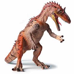 Kolobok Dinosaur Toys Park - Dino World Model - Jurassic Action Figures Cryolophosaurus Great Predator Wild Orange Evolution