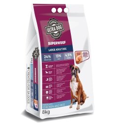 Superwoof Large Adult Chicken And Rice Dog Food - 20KG