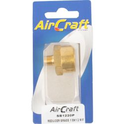 AirCraft Reducer Brass 1 8X1 2 M f 1PC Pack