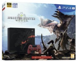 Sony Playstation 4 Pro 1TB Console + Monster Hunter World Limited Edition