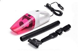 2017 New Style Car Vacuum Cleaner 120W 12V Lightweight Portable MINI Car Wet Dry Handheld Automotive Vacuum Cleaner Rose