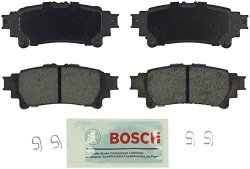 Bosch BE1391 Blue Disc Brake Pad Set For Select Lexus GS350 GS450H IS250 IS350 RC350 RX350 RX450H Toyota Highlander Prius V Sienna - Rear