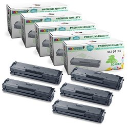 Inkuten 5 Pack Compatible Samsung MLT-D111S MLTD111S Black Laser Toner Cartridge For Samsung Xpress SL-M2020W SL-M2022 SL-M2022W M2070 SL-M2070FW SL-M2070W Printers