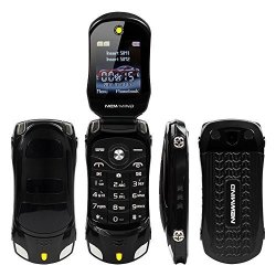 N509 Flip Phone,2.4 Inch Screen 2G Unlocked Flip Phones,Dual SIM Flip Cell  Phone,Basic GSM Large Button Flip Cell Phone,6800mAh Battery,SOS Function