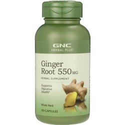 GNC Herbal Plus Ginger Root 100 Caps