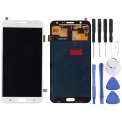 Silulo Online Store Lcd Screen And Digitizer Full Assembly Oled Material For Galaxy J7 J700 J700F J700F DS J700H DS J700M J700M DS J700T J700P White