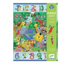 - 1 To 10 Jungle Puzzle