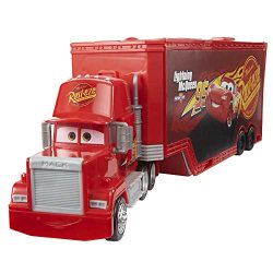 Disney And Pixar Cars Transforming Mack Playset 2-IN-1 Toy Truck & Tune-up Station With Launcher Lift & More Movie-inspired Graphics Gift For Kids Ages 4 Years Old & Up