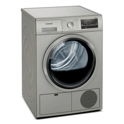 Siemens IQ500 Condenser Tumble Dryer 8 Kg Silver Inox