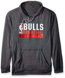 Adidas Nba Chicago Bulls Icon Status Climawarm Ultimate Hoodie 3X-LARGE Black