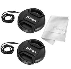 67MM Center Pinch Lens Cap For Nikon Dslr Lenses With Filter Diameter 2 Packs