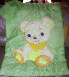 Baby Comforter With Standard Pillow Case. Each Comforter Is Custom Made Choose Own Colour's.