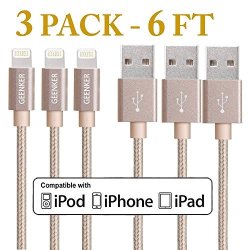 Iphone Charger Iwavion 2PACK 3FT 8PIN Lightning Cable Charging Cables USB Charger Cord For Apple Iphone Se 6S 6S Plus 6PLUS 6 5S 5C