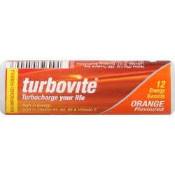 Turbovite Energy Sweets Orange 12 Pack