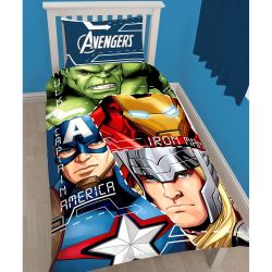 Marvel Avengers Tech Single Panel Duvet