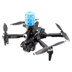 K11 Max - Wireless HD Trio Foam Camera Quadcopter With H20 Shooter - Black