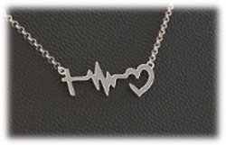 Faith Hope Love Symbol Cut Out Necklace