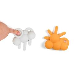 Doddle & Co.. The Chew Teether - Poppable Bubbles - Like Bubble Wrap But Better - Toddler Teething Fidget Toy - 100% Silicone Bpa