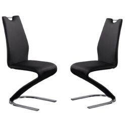 Set Of 2 Modern Comfy Upholstered Dining Chair Y-587