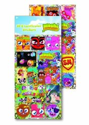 Moshi Monsters 3D & Lenticular Stickers