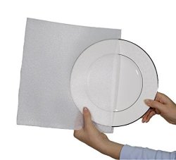 Ecobox Foam Pouch 12" X 13" Plate & Dish Cushioning Wrap Pack Of 10 E-4177