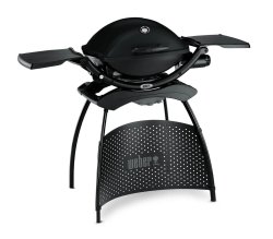 Weber Grills Weber Q2000 Gas Grill And Stand Black