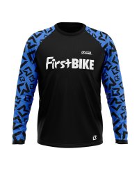 Firstbike Little Rider - Kiddies Technical Jersey - Blue - 2-3 Years