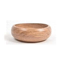 - Round Wooden Bowl 30