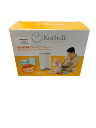 Korbell 3 Pack Refill Nappies & Accessories