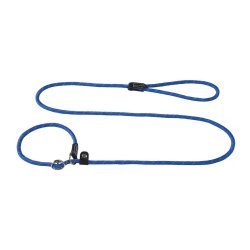 Rogz Rope Dog Quick-fit Collar lead - Blue - Medium 9MM